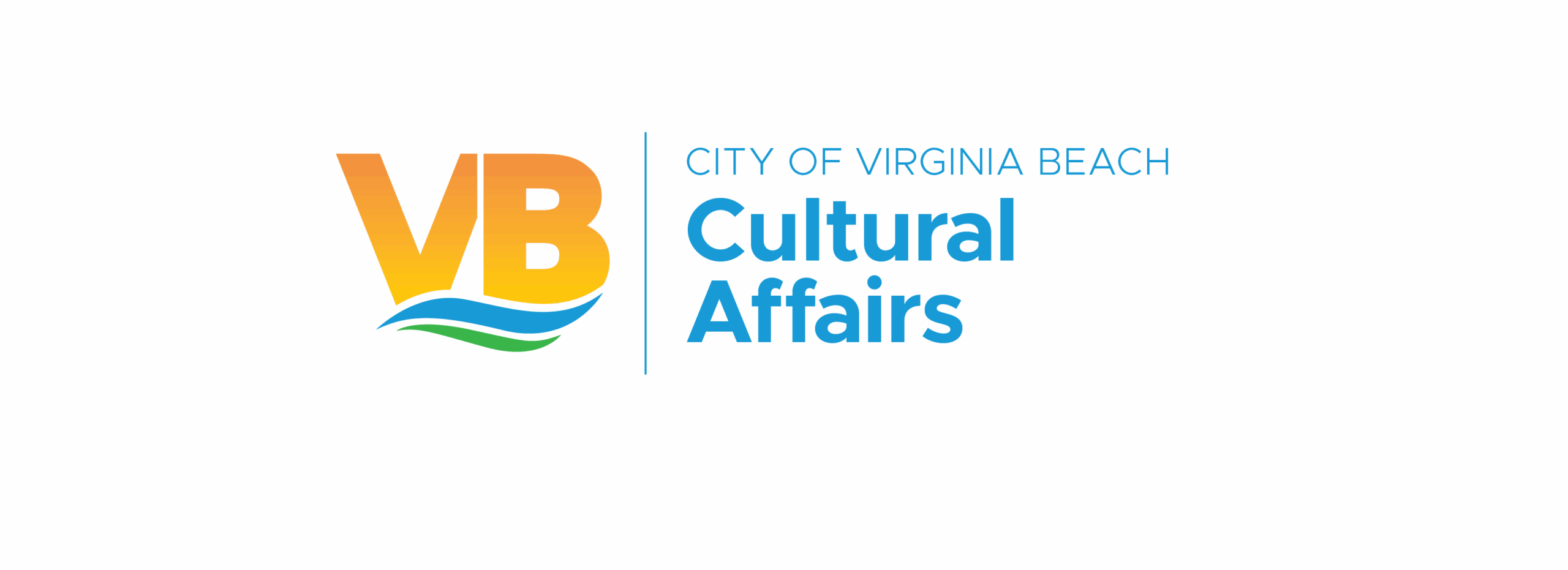 Logo of the Va Beach Cultural Affairs Department.